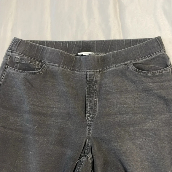 J Jill PureJill high rise black jeggings size medium petite - Picture 3 of 7